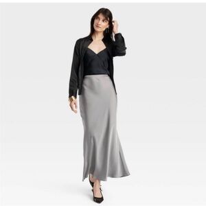 NWT A New Day Grey Slip Skirt Sz 3X
